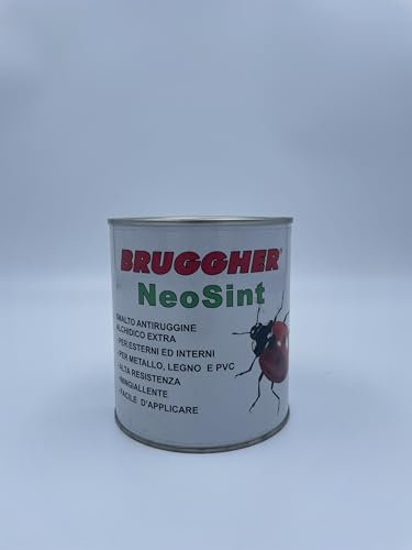SMALTO SINTETICO ANTIRUGGINE NEOSINT PER METALLO, LEGNO, PVC, TERMOSIFONI (LUCIDO, TESTA DI MORO) (Lt 0,75)