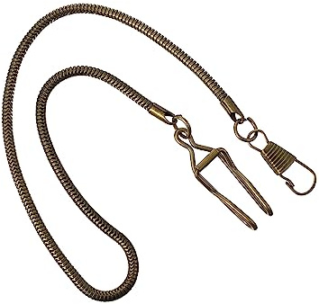 Hemobllo 1stück Vintage Taschenuhrkette Aus Lange Dekorative Gürtelkette Mit Metallverschluss Für Jeans Hosen Stilvolles Accessoire Für Männer Und Frauen