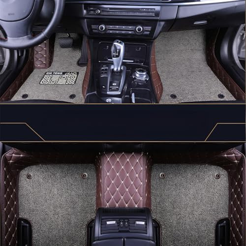 ZSYYDS Automatte für KIA Sorento(5seats) 2013-2014,rutschfeste Auto FußMatten,Autoteppich passend,Wasserfest Autofußmatten-Set,G