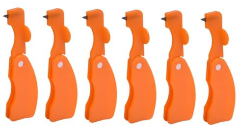 Cabilock 6piezas Pelador de Naranjas Unidades Accesorio de Cocina Utensilio para Pelar Naranjas Fácilmente