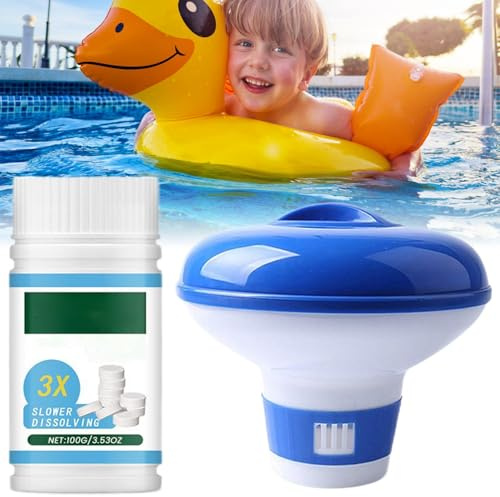 Pool Cleaning Tablet, Compressa Per La Pulizia Della Piscina, 2026 Multifunction Compresse Effervescenti, Swimming Pool Tablets, Per Piscine, Vasche Idromassaggio, Spa E Vasche Da Bagno