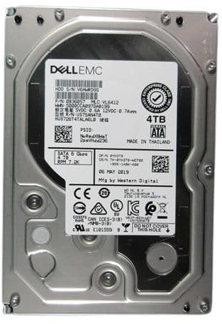 Dell 4tb HDD Sata 6Gbps 72k RPM 3.5in