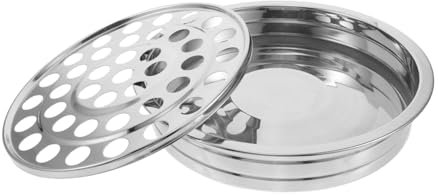 Alipis 40loch Stapelfähiges Kommunion-tablett Aus Edelstahl Rundes Serviertablett Für Kirchen Hygienisch Platzsparend Und Langlebig Für Heilige Kommunion Und Religiöse Zeremonien