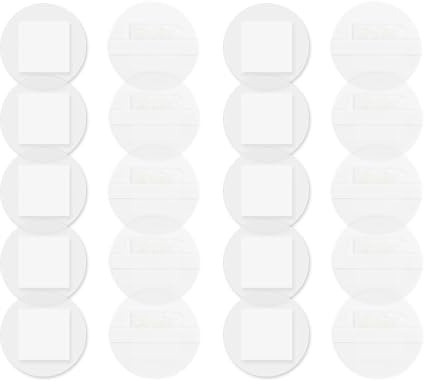 sdroceRyaM Kleine runde Pflaster, 2,5 cm, transparent, rund, Polyurethan, wasserdicht, für kleine Wunden, Pflege Erste Hilfe, 200 Stück