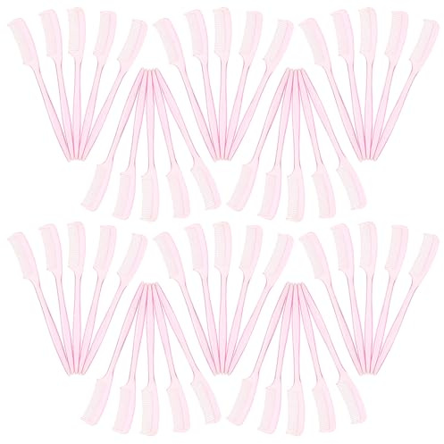 Mikikit 100pezzi Pettine Per Sopracciglia Mini Portatile Spazzola Per Ciglia e Sopracciglia Strumento Per Trucco Delle Ciglia Pettinino Per Separare Le Accessorio Per Routine Di Bellezza