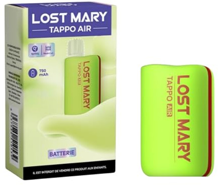 Lost Mary - Batterie Tappo Air Limited Edition (Sans liquide, sans nicotine ni tabac) (vert)