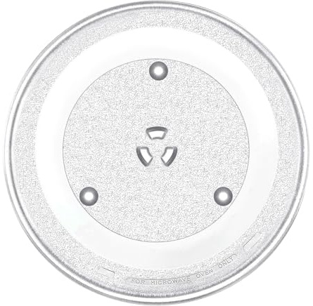 SPARES2GO Turntable Plate for Panasonic Microwave 6 Lug Fixing Y Type F06015Q00AP Z06014N30BP (34cm)