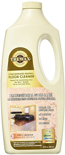 Trewax Nettoyant pour sol neutre en vinyle et linoléum, 90 oz