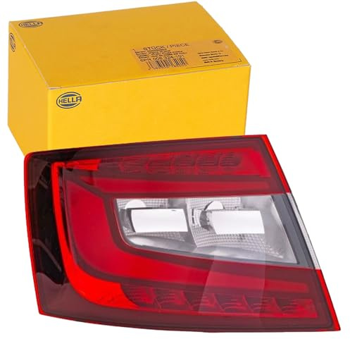 HELLA 2SK 012 881-051 Rückleuchte - LED - Skoda Octavia III (5E3, NL3, NR3) | Kompatibel mit: SKODA OCTAVIA III