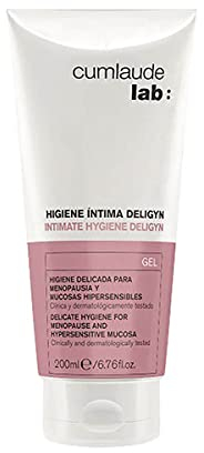 Cumlaude Lab - Deligyn, Intim Reinigungsgel für Wechseljahre und Klimakterium, Umweltfreundlichen Format, Aloe Vera und Arnika, Hypoallergen, Parfüm- und Parabenfrei, Gynäkologisch getestet - 200 ml