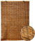 Blindini a rulli di bambù, tenda a lamella naturale, materiale naturale di protezione ambientale naturale, tenda a rulli di bambù vintage con sollevatore, per esterno / patio, persiane parasole, perso