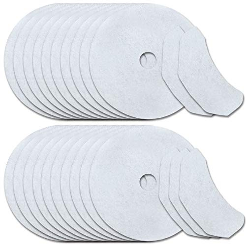 Imncya 20 Pcs Compatible Cloth Dryer Filter Set, Cloth Dryer Replacement Include 16 Dryer Exhaust Filters, 4 Dryer Air Intake Filters for Panda, Magic Chef, Sonya and Avant Dryers