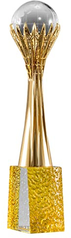 Pokale, Medaillen Auszeichnungen Goldmetallische Kristalltrophäe Meistertrophäe des Sportwettbewerbs Gravur Trophäe International Sports League Film Festival Award Trophäe Pokale