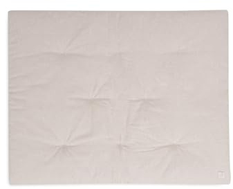 Jollein Krabbeldecke für Baby - Harvest Natural - 70% Baumwolle, 30% Leinen - Laufgittereinlage - 75x95 cm - Spieldecke Baby