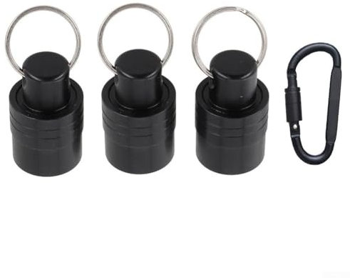 CNANRNANC 3Pcs SDS Shank Screwdriver Bits Holder with Carabiner Clip Extension Bar Drill Storage Keychain Set Aluminum SDS Extension Bars