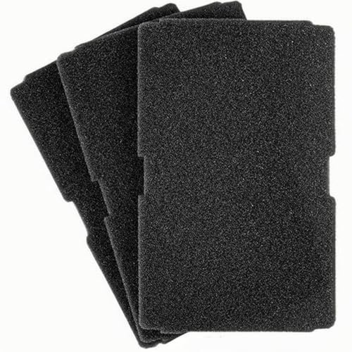 Set of 3 Dryer Filters 2964840100 (240 x 150 x 10 mm), Original Size for Beko/Grundig/Blomberg/Elektra Bregenz Tumble Dryer, Sponge Filter Against Lint, Replacement Part for Heat Pump/Condenser Dryers