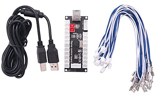 Lonrtesw Zero Retardez Usb Pc Encodeur Au Joystick pour Mame Jamma et Autres Jeux De Combat Pc