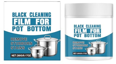 Detergente per elettrodomestici in acciaio inox, 260 g, pasta lucidante per elettrodomestici in metallo, sgrassatore per pentole, grill, forno, cucina, frigorifero, uso domestico commerciale