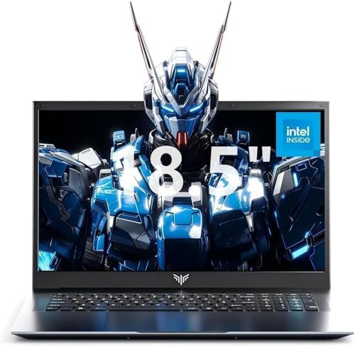 Tivique Ordenador Portátil 18.5 Pulgadas, Procesador N150 hasta 3.6 GHz, Batería 8000 mAh, 16GB RAM DDR4 512GB SSD Expansión 2TB, 1080P FHD, HDMI, USB 3.2, Type-C, Notebook para Oficina y Estudio