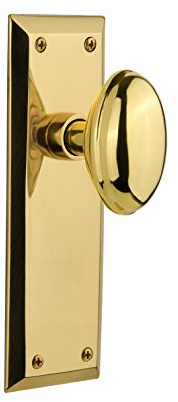 Nostalgic Warehouse New York Plate & Homestead Door Knob