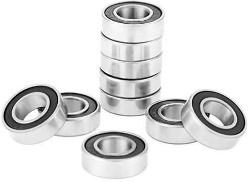 10 stücke 688-2RS 8 * 16 * 5mm Zwei Seitengummidichtungen Stahl Rillenkugellager
