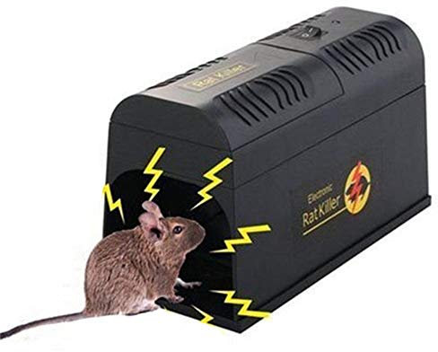 SNAWEN Electronic Mouse Trap, Reusable Electric Rat Mouse Traps, Mousetrap Killer, Mice Rodent Catching Catcher, Hige Voltage Animal Pest Control Killing Trap