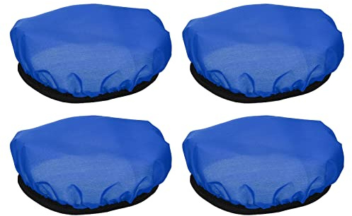 PATIKIL 7 18cm Morbido Diffusore Lampada Copertura, 4pz Tessuto Diffusore Strobo Riflettore Lampada Calzino per Flash Luce Bellezza Piatto Fotografia Studio, Blu | Strobo Riflettore Lampada Calzino, Tessuto, per Flash Luce Bellezza Piatto Fotografia Studio