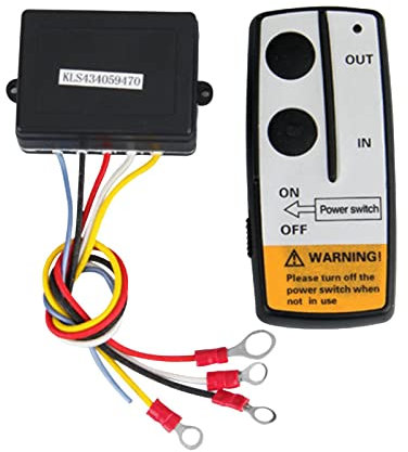 Ronyme de télécommande de treuil, Interrupteur de combiné, Universel, léger, Accessoire de véhicule 12 V, télécommande électrique de treuil pour ATV UTV,
