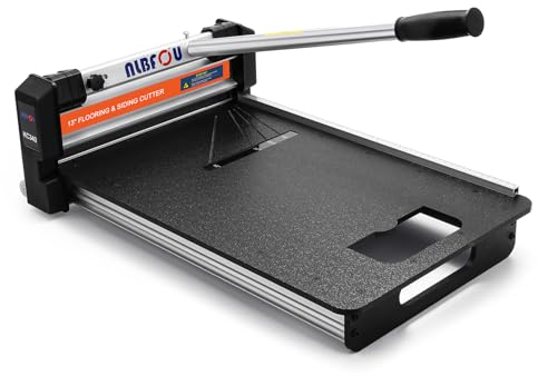 NLBFOU 13Laminate Floor Cutter,Vinyl Floor Cutter,Cuts Vinyl Plank,Laminate,Rubber Floor,LVP,LVT,SPC,PVC,VCT,WPC and Vinyl Siding
