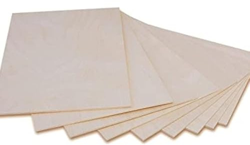 Pannelli in pioppo mm 4 per pirografia / traforo - pacchetto / 30 x 40 cm ( 5 pz. )