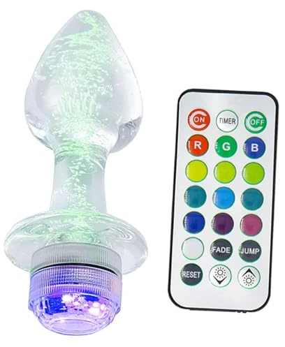 Plug anal anal Perles anales en verre Led/jouets/Plug/jouets sexuels lumineux godemichet Anal Machine sexuelle gode Pour femmes produits intimes