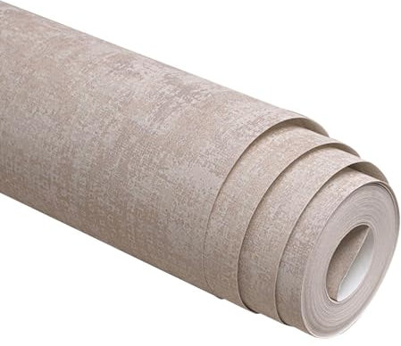 Zement-Struktur-Tapete, Beton-Struktur, selbstklebende Tapete, 920 x 53 cm, moderne Tapetenrolle, Vliesstoff, Tapeten für Wohnzimmer