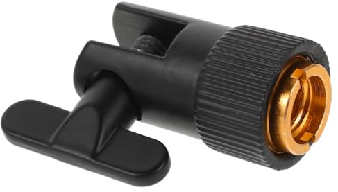 LIGHTAOTAO Soporte Antivibración Tornillo Adaptador de 4.5 Cm para Micrófono Adecuado para y Tuerca, Material Plástico y Cobre Mejorar Calidad de Sonido Estudios de Grabación
