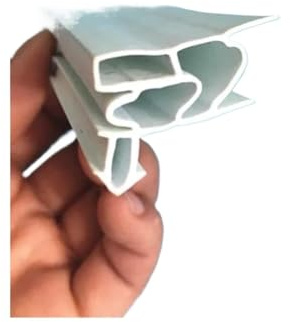 Kylskåpsmagnet Tätningslist 2m PVC-gummi Kylskåpsdörr Tätningslist(Type1)