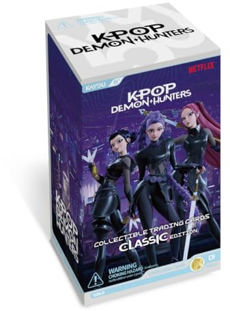 KAYOU K-POP Demon Hunters: Collectible Trading Cards - Classic Edition Series 1-A Blister | Collectible Cards | Ages 8+