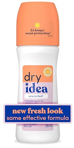 Dry Idea Roll On Anti-Perspirant & Deodorant Advanced Dry Unscented Hypo-Allergenic 95 ml