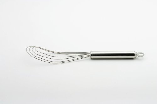Weis Sartén Escoba con Alambre 8, Acero Inoxidable, Plata, 30 x 5 x 5 cm