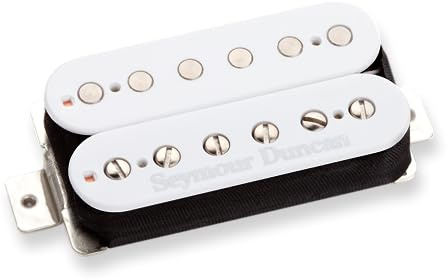Seymour Duncan SH-6B-W Humbucker Verzerrungstonabnehmer für weiße E-Gitarre