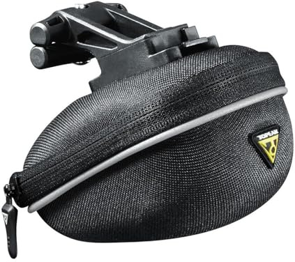 Topeak Sadelväska Pro-pack, w/Fixer F25, svart, 14 x 8,5 x 9 cm, 0,43 l