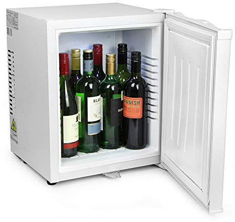 bar@drinkstuff ChillQuiet Silent Mini Bar Fridge 23ltr White