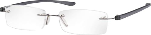 Eschenbach Herren Lesebrille anthrazit 2913210 1 Dioptrie