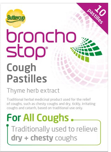 Bronchostop Lot de 10 pastilles au beurre