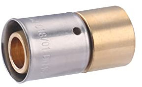 Raccord Jonction PER à Sertir Ø16 - Cuivre à Souder Ø14 NOYON & THIEBAULT