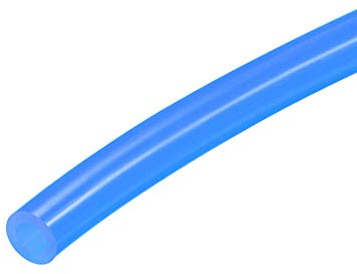 Sourcing map Tuyau pneumatique en polyuréthane, tuyau à air en polyuréthane, 4 mètres, 4mm x 2.5mm,4M, bleu