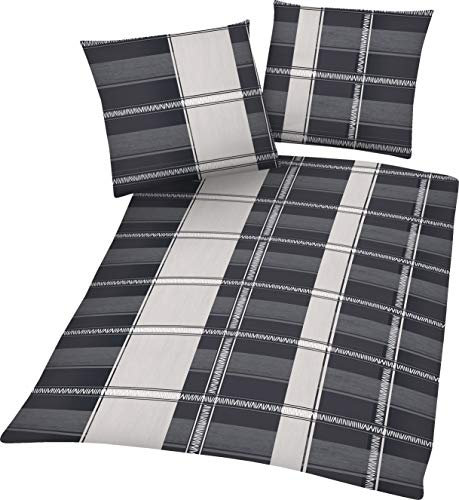 Dresscode 3tlg Bettwäsche Set Microfaser Übergröße 200 cm x 220 cm + 80 cm x 80 cm NEU