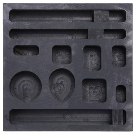 Gießform für Barren, 11 Löcher, Metallveredelung, Schrott, Metall, Schmelzgussform zum Schmelzen, Gießen, Verfeinern