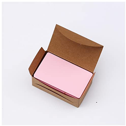 JYMALISA Grußkarte 100 Teile/Box cinehide Farbe Wort Karte leer Kraft Papier weichmacher handschriftliche Karte Vise Karten meldung memo Geschenk kennzeichen Lesezeichen Grußkarte Hochzeit