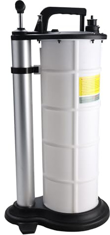 FreeTec Extractor fluido Evacuator manuale cambio olio olio manuale estrattore fluido | Cambio olio aspiratore fluido per auto, moto e macchine