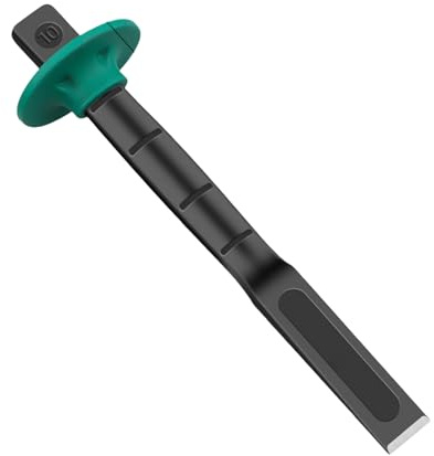 Rock Chisel - Chisell End Rock Concrete Mortaio Pietra Chisel | Morti per piastrelle rocce | Chisell pesante | Strumento professionale Chisell in legno | Strumento preciso per intaglio