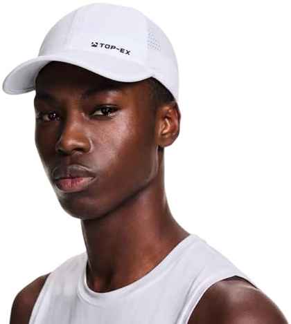 TOP-EX UPF 50+ Cooling Baseball Sun Cap for Men Golf 96611 White XL/XXL